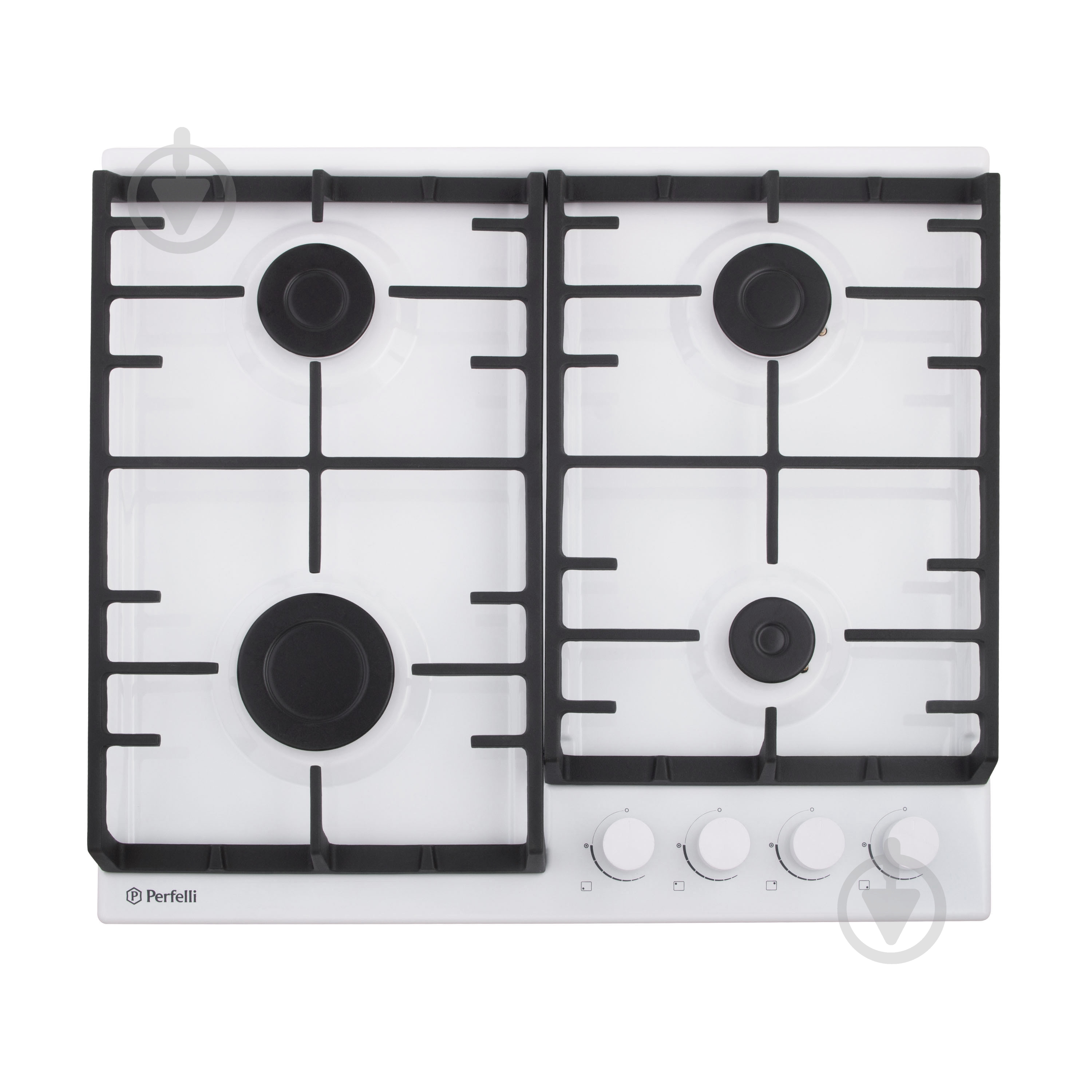 Варочная поверхность газовая Perfelli HGM 61427 WH - фото 1 Варочная поверхность газовая Perfelli HGM 61427 WH - фото 1