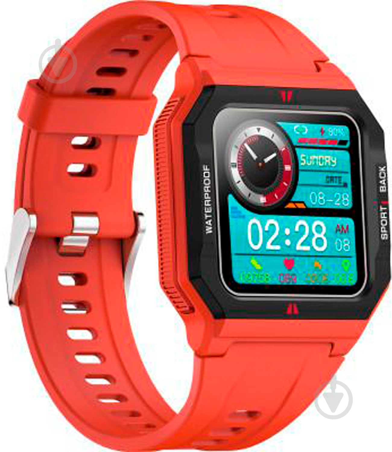 Смарт-годинник Gelius Old School red (GP-SW006) - фото 8