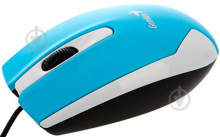 Миша Genius DX-100 USB (31010229102) blue - фото 1 Миша Genius DX-100 USB (31010229102) blue - фото 1