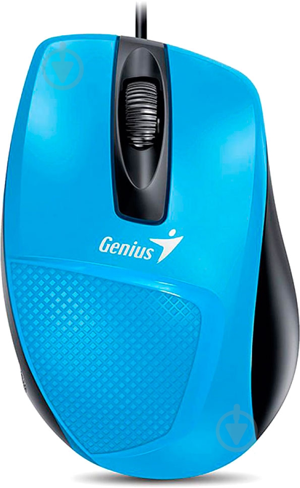 Миша Genius DX-150 USB (31010231102) blue/black - фото 1
