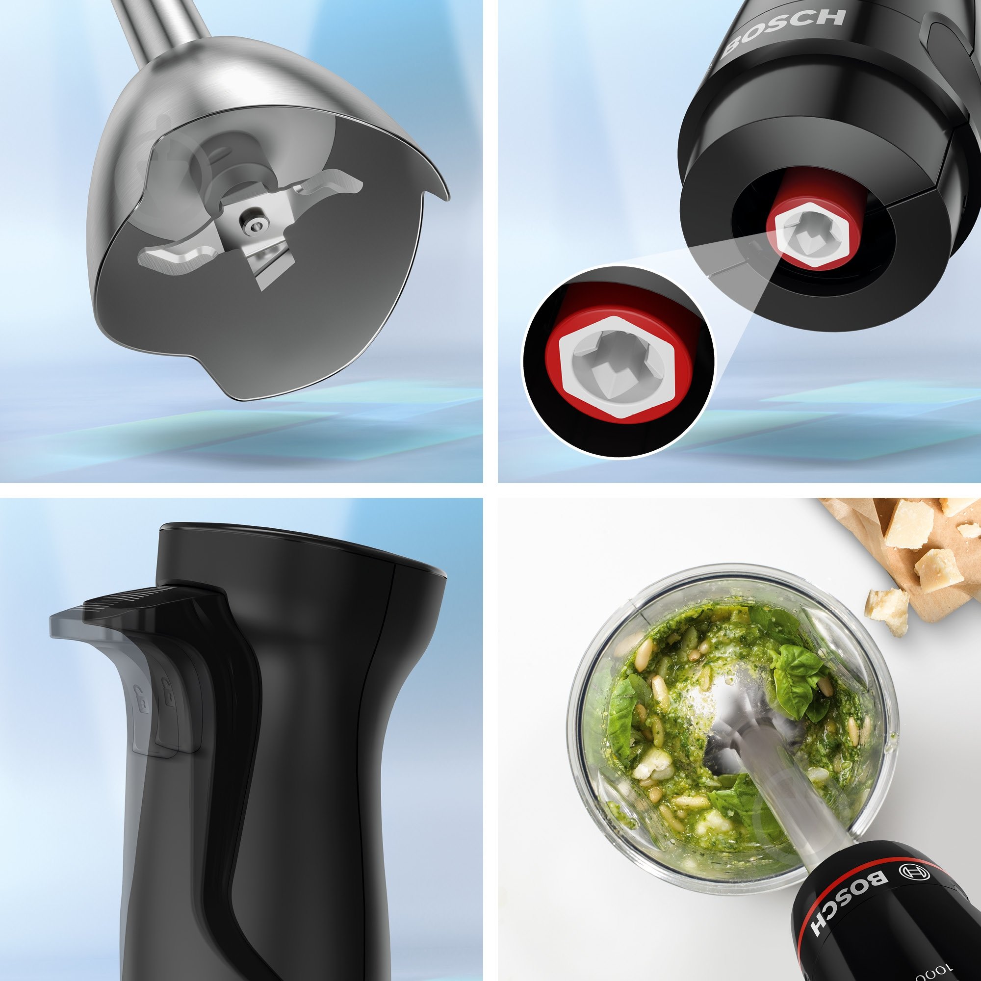 Блендер погружной Bosch ErgoMaster MSM4B621 - фото 2 Блендер погружной Bosch ErgoMaster MSM4B621 - фото 2