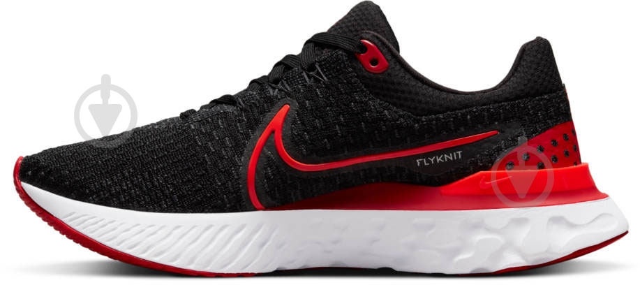 Кросівки жіночі Nike React Infinity Run Flyknit 3 W DD3024-008 р.38,5 чорно-червоні - фото 4