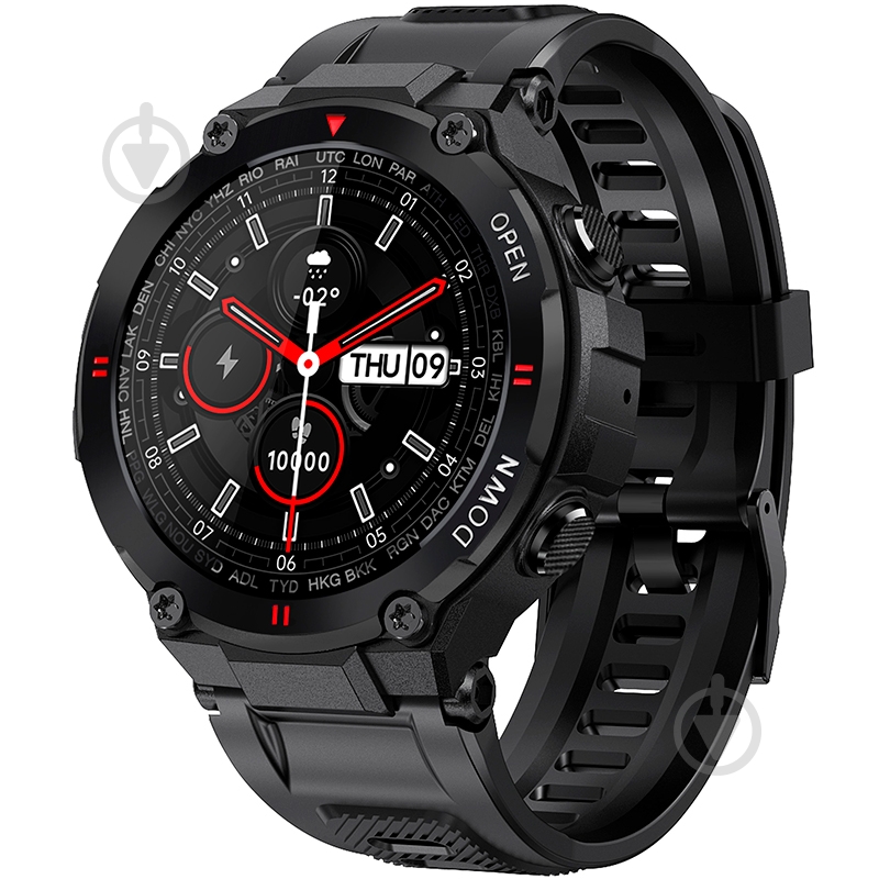 Смарт-часы Gelius G-WATCH black (GP-SW008) - фото 5 Смарт-часы Gelius G-WATCH black (GP-SW008) - фото 5