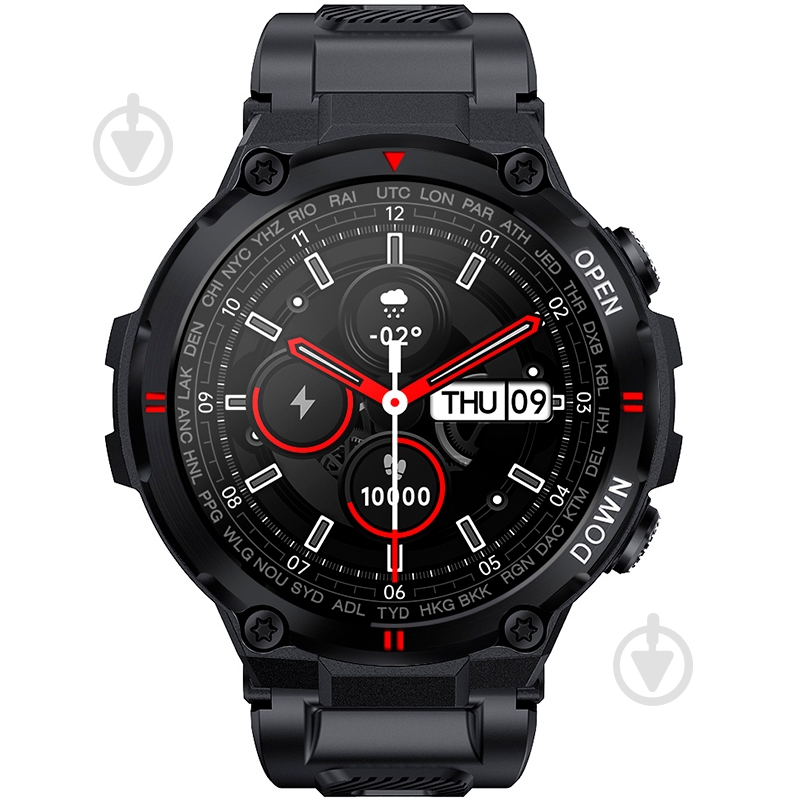 Смарт-часы Gelius G-WATCH black (GP-SW008) - фото 3 Смарт-часы Gelius G-WATCH black (GP-SW008) - фото 3