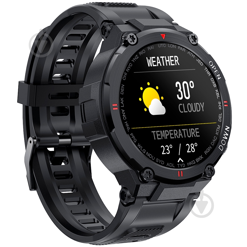 Смарт-часы Gelius G-WATCH black (GP-SW008) - фото 2 Смарт-часы Gelius G-WATCH black (GP-SW008) - фото 2