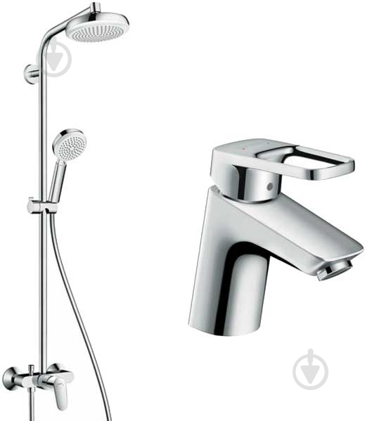 Набір змішувачів Hansgrohe 27266400+71150000 - фото 1 Набір змішувачів Hansgrohe 27266400+71150000 - фото 1