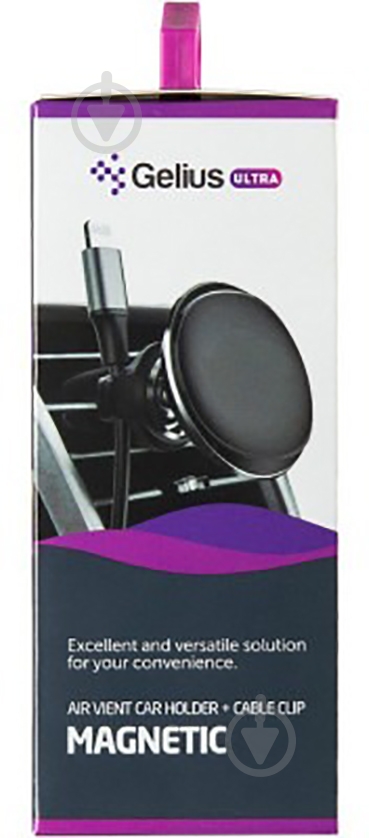 Автодержатель Gelius Ultra GU-CH003 черный - фото 6
