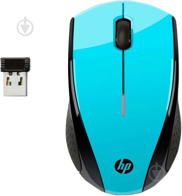 Мышь HP X3000 WL (K5D27AA) aqua blue - фото 1 Мышь HP X3000 WL (K5D27AA) aqua blue - фото 1