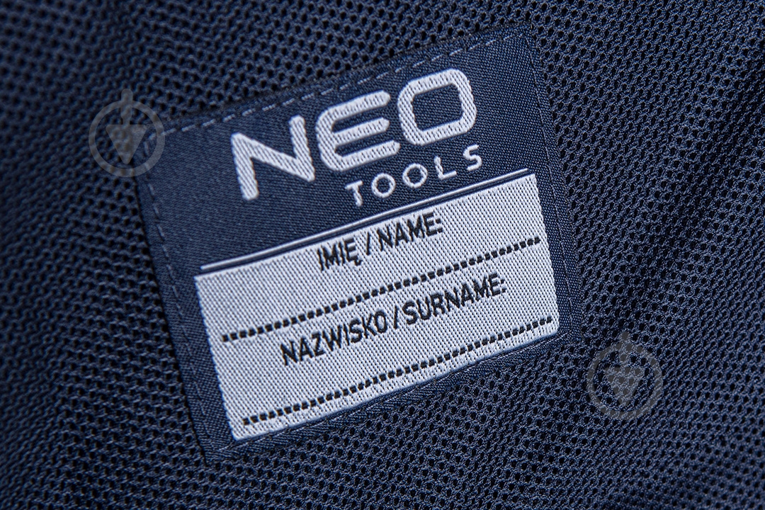 Куртка робоча NEO tools Premium р. M 81-217 синій - фото 2