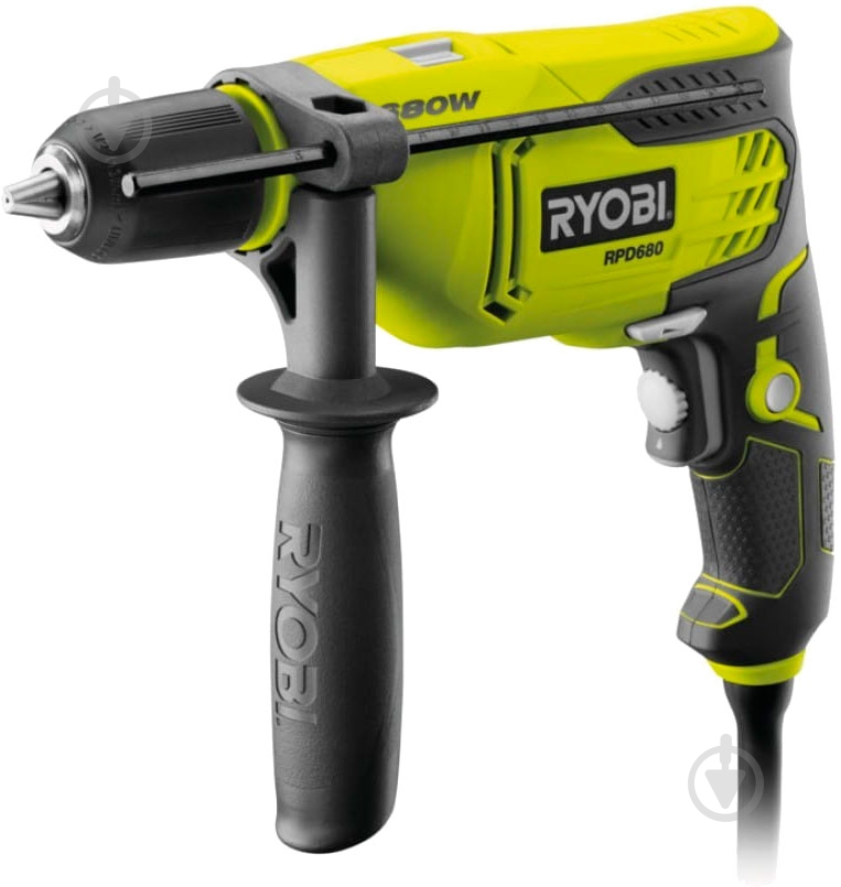 Дрель ударная RYOBI RPD680-K - фото 1