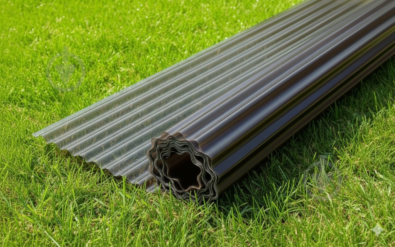 Шифер Волнопласт усиленный 10 x 2м х 0,6мм волна бронза - фото 1