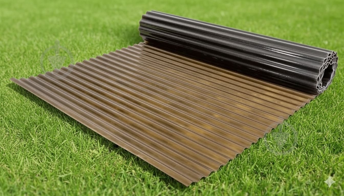 Шифер Волнопласт усиленный 10 x 2м х 0,6мм волна бронза - фото 3