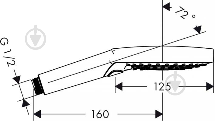 Ручной душ Hansgrohe Raindance Select S - фото 3 Ручной душ Hansgrohe Raindance Select S - фото 3