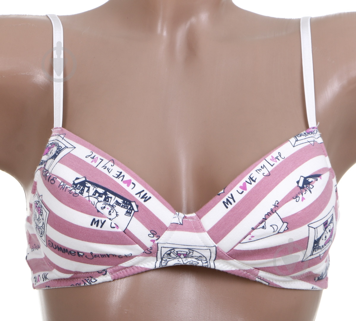 Бюстгальтер Kleo 75 B розовый 1852 - фото 1