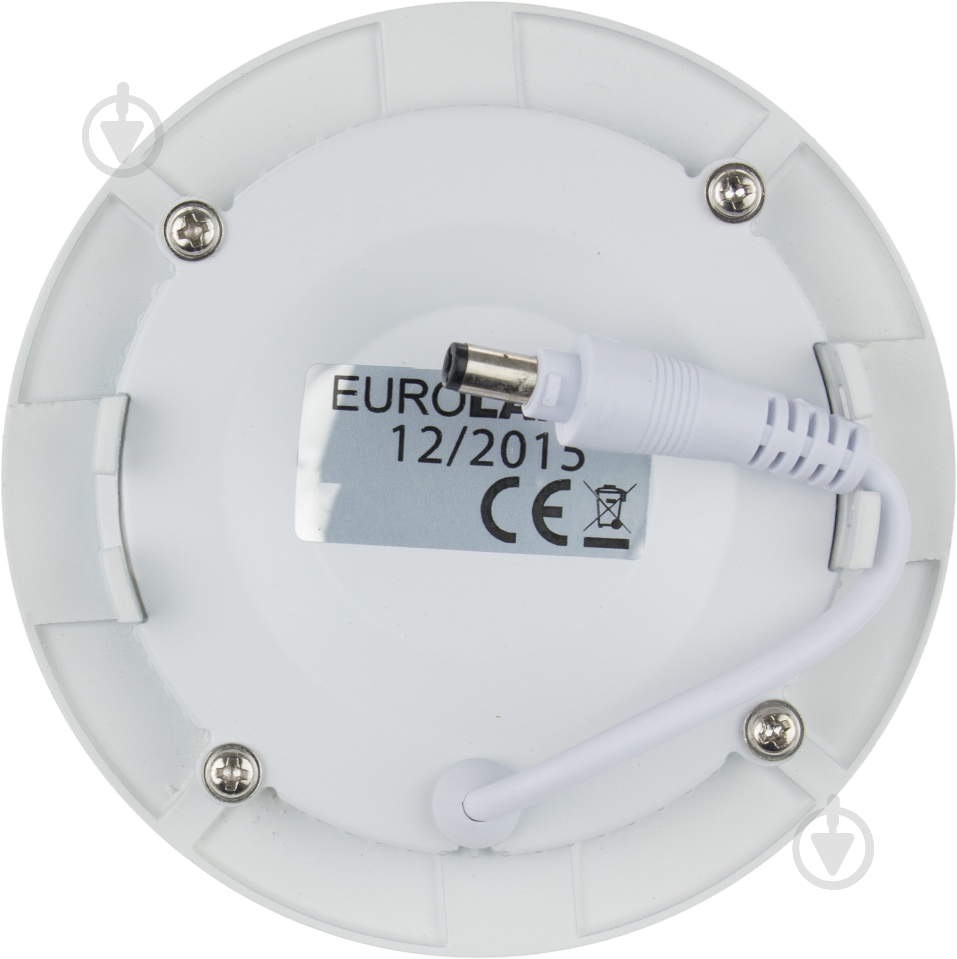 Світильник точковий Eurolamp Downlight 3000 К білий DIY-LED-DLR-4/3 - фото 3