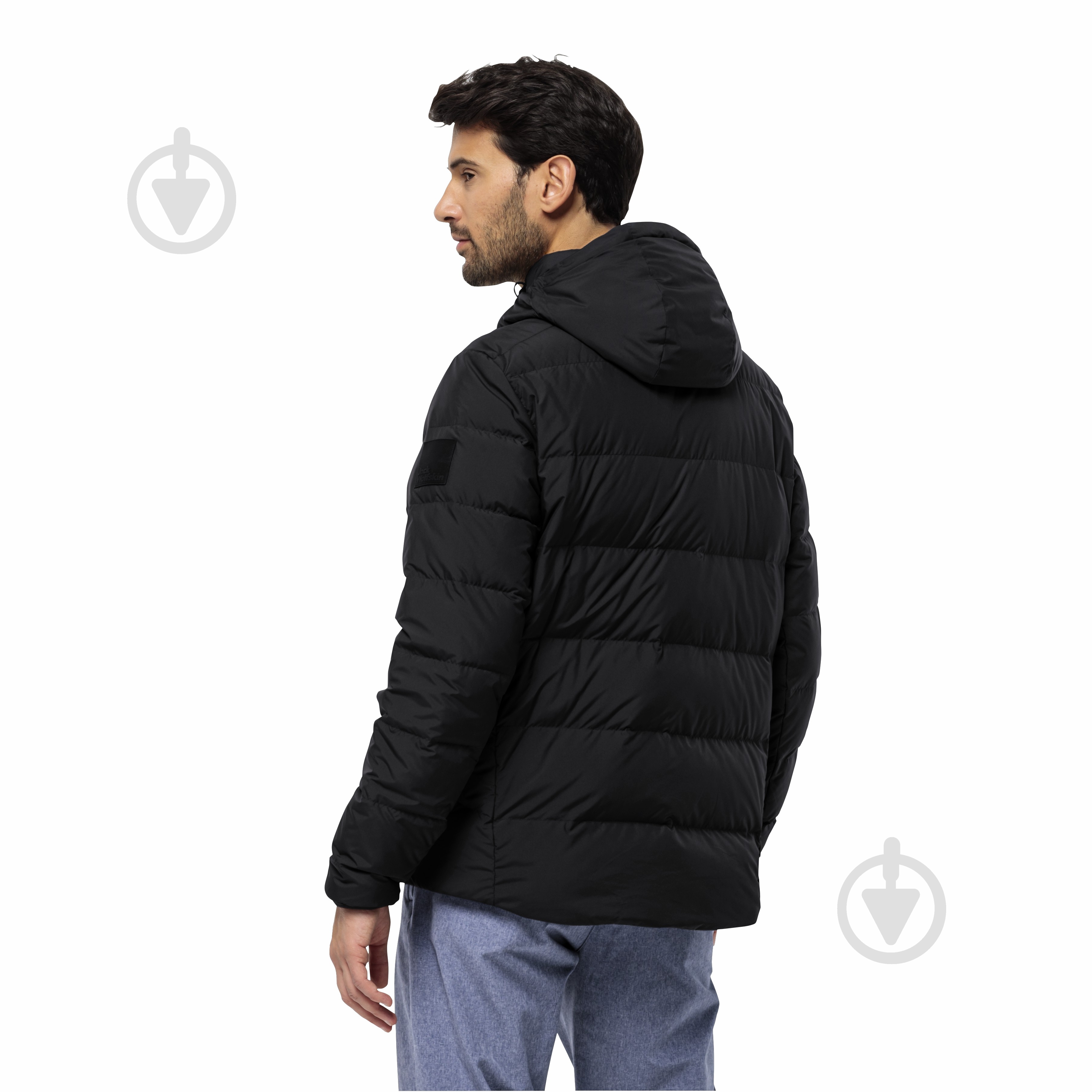 Пуховик чоловіча зимова Jack Wolfskin COLONIUS JKT M RDS 1207431_6000 р.M чорний - фото 3 Пуховик чоловіча зимова Jack Wolfskin COLONIUS JKT M RDS 1207431_6000 р.M чорний - фото 3