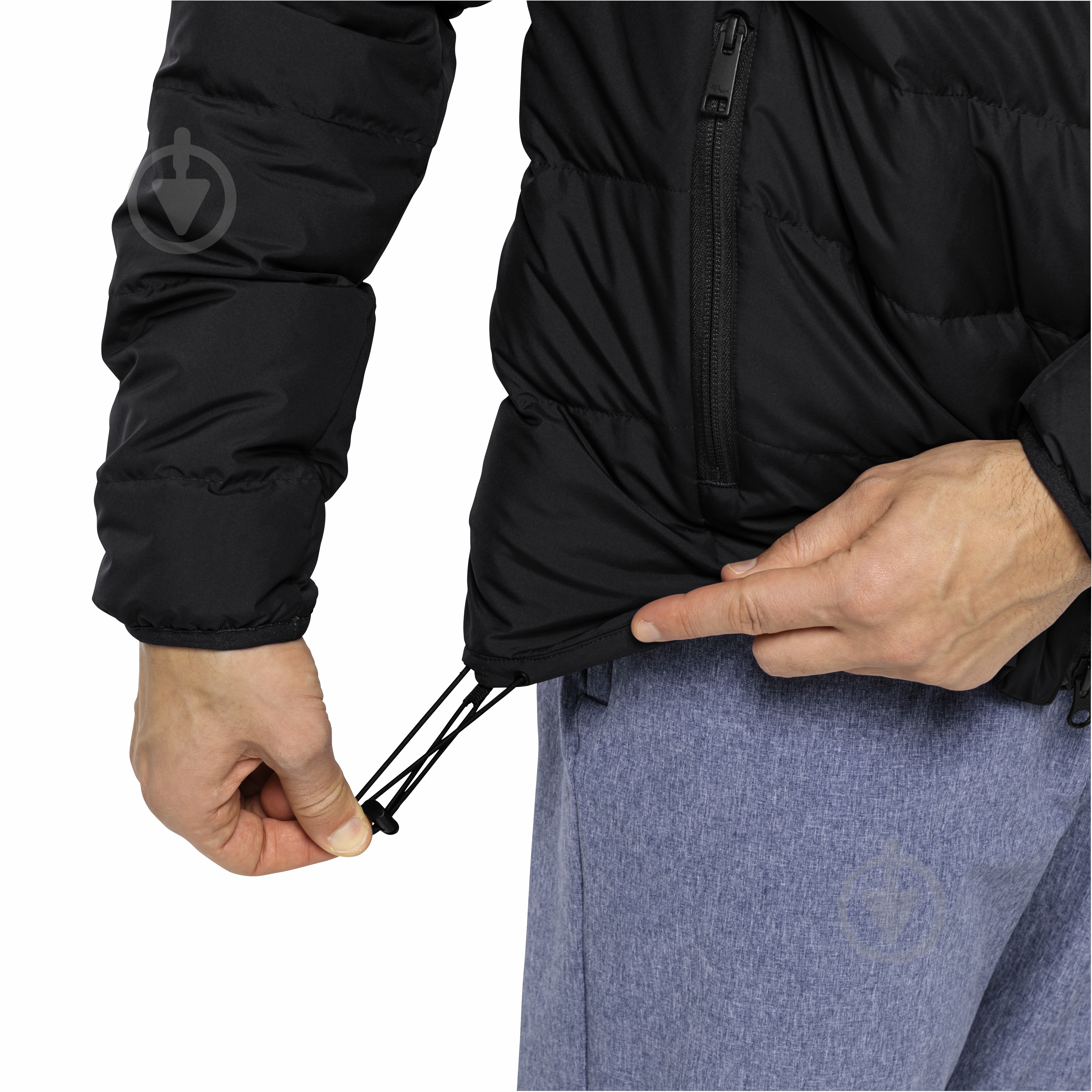 Пуховик чоловіча зимова Jack Wolfskin COLONIUS JKT M RDS 1207431_6000 р.3XL чорний - фото 5