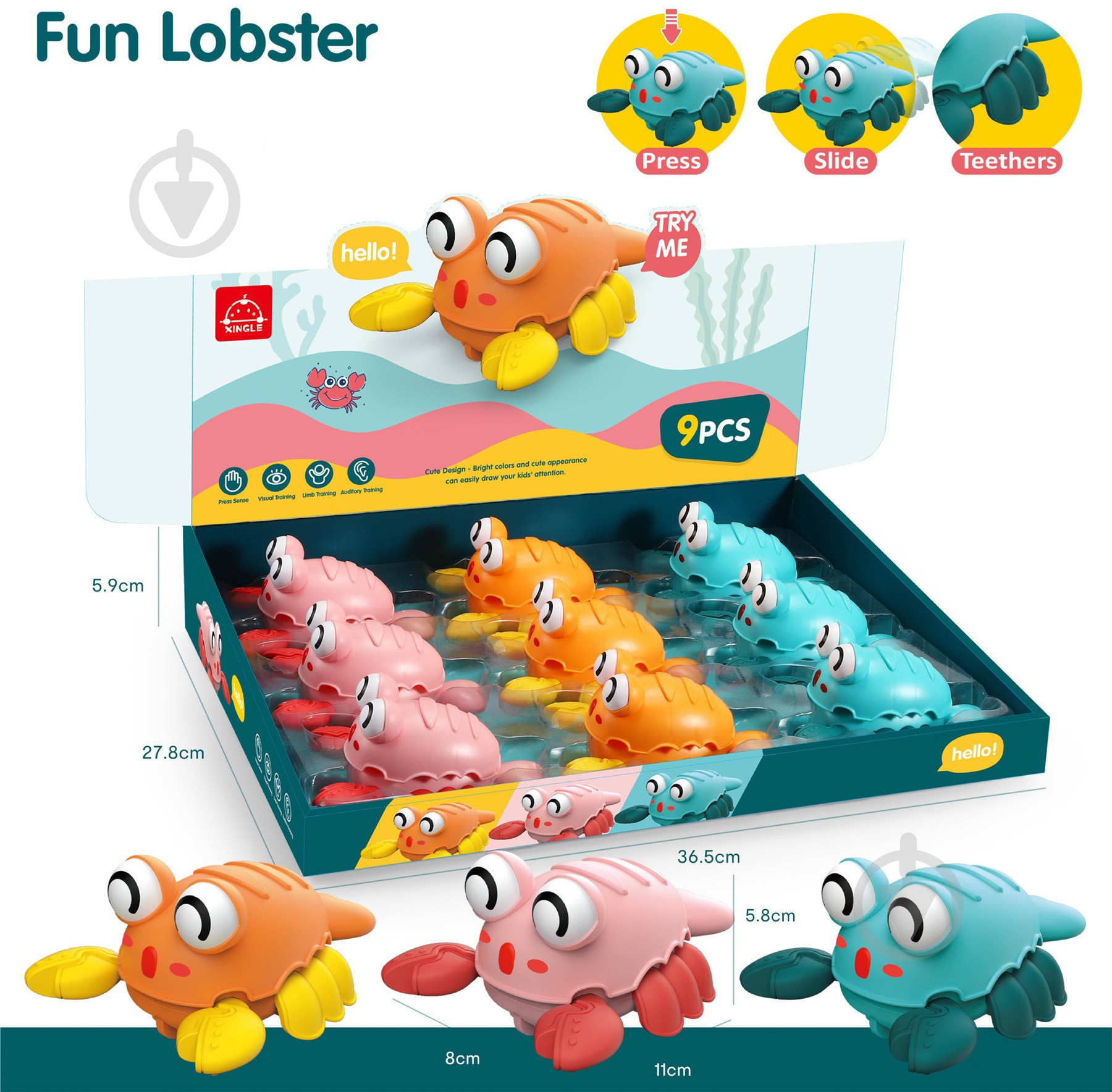 Инерционная игрушка Xingle JSF040730 - фото 2