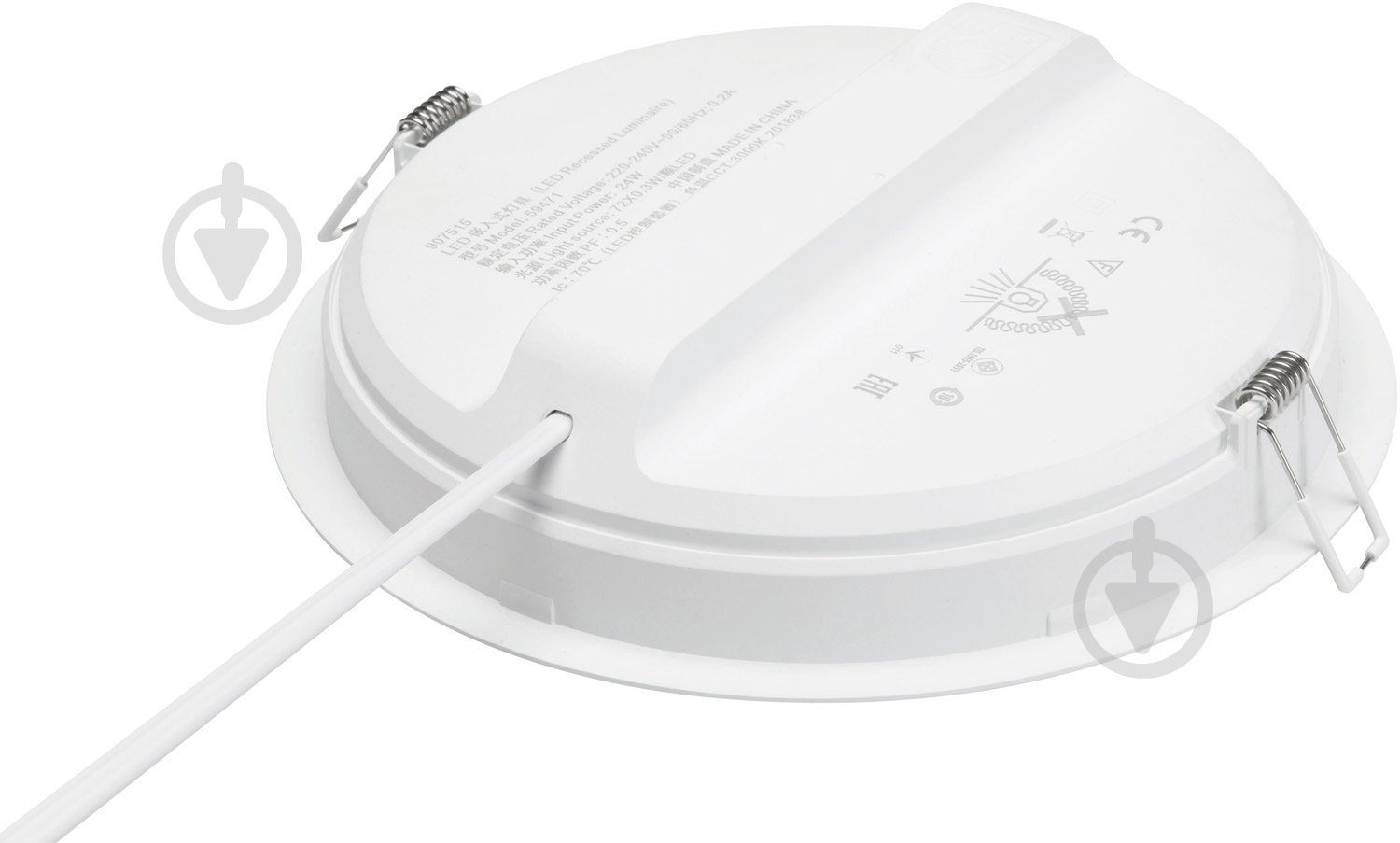Светильник точечный Philips Meson LED 9 Вт 4000 К белый 915005746901 - фото 2
