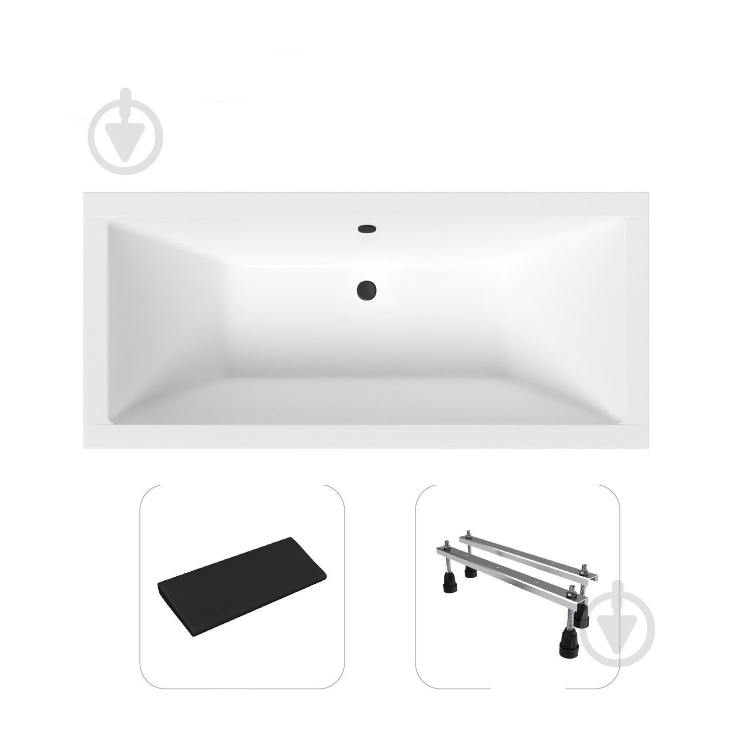 Ванна акриловая Helmken Alvaro HM4045168VG5 154,5х70 см - фото 1 Ванна акриловая Helmken Alvaro HM4045168VG5 154,5х70 см - фото 1