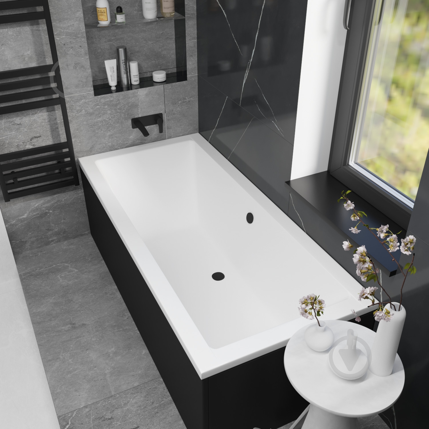 Ванна акриловая Helmken Alvaro HM4045168VG5 154,5х70 см - фото 4 Ванна акриловая Helmken Alvaro HM4045168VG5 154,5х70 см - фото 4