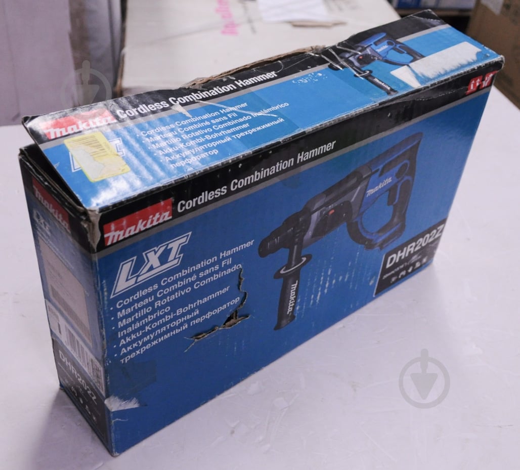 УЦІНКА! Перфоратор Makita DHR202PROMORF (УЦ №50) - фото 4 УЦІНКА! Перфоратор Makita DHR202PROMORF (УЦ №50) - фото 4