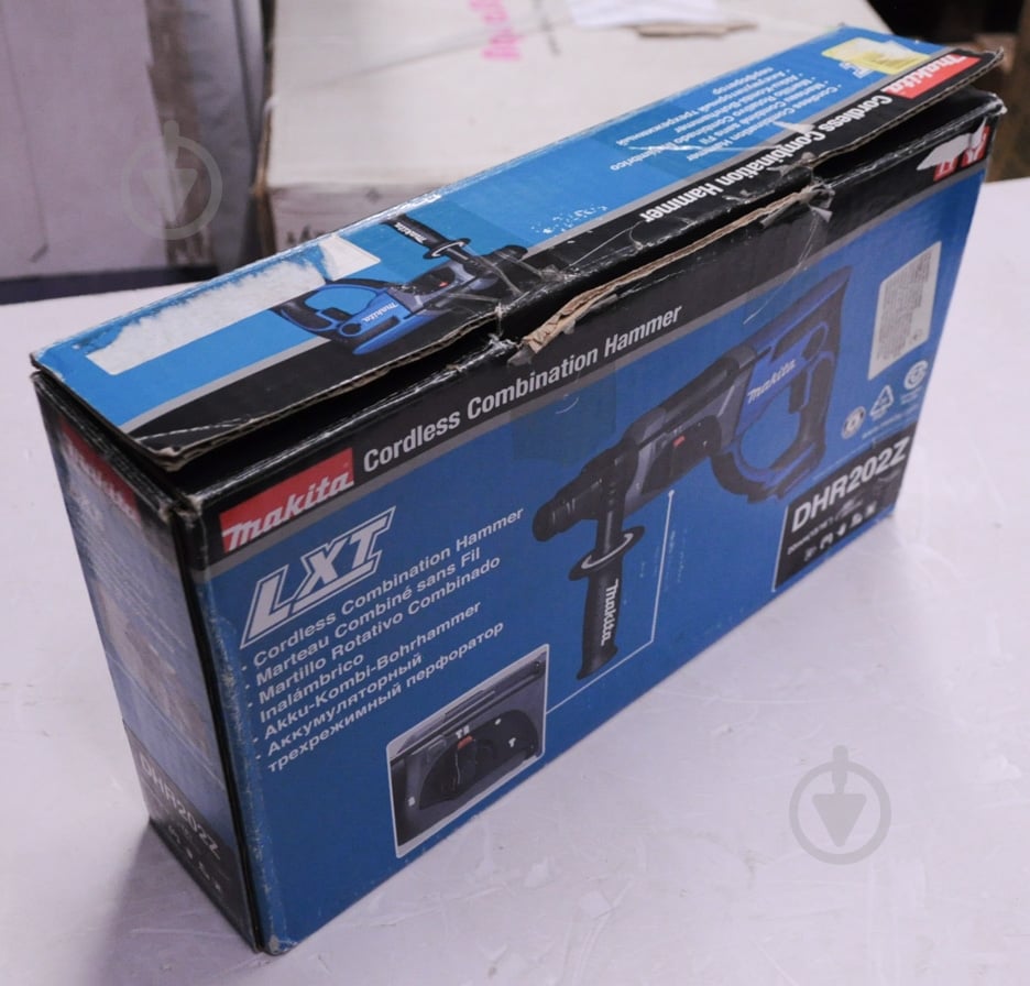УЦІНКА! Перфоратор Makita DHR202PROMORF (УЦ №50) - фото 5 УЦІНКА! Перфоратор Makita DHR202PROMORF (УЦ №50) - фото 5