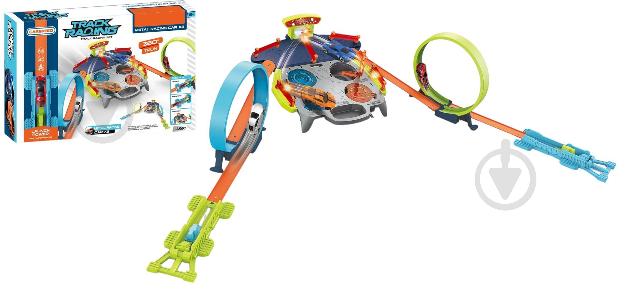 Игровой набор Carspeed Трек-катапульта 3444459 - фото 1