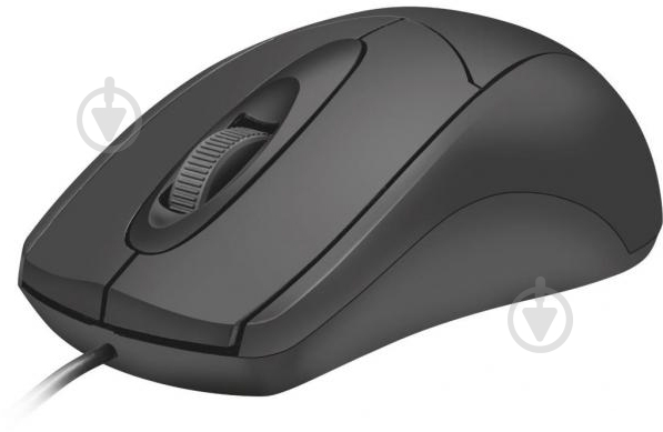 Мышка Trust Ziva Optical mouse Black USB black - фото 1