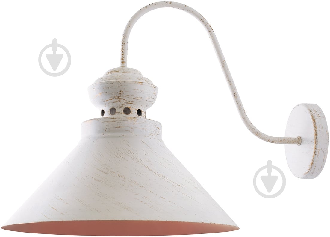 Бра Vesta Light 1x60 Вт E27 белый с золотистым LOFT 17181 біло-золотий - фото 1