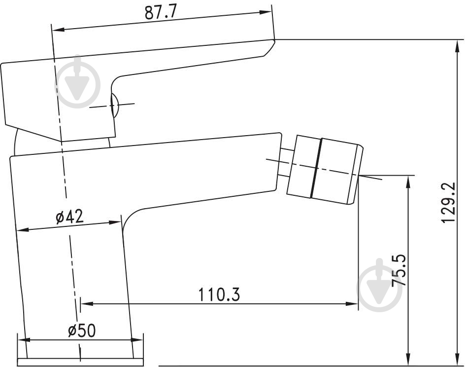 Смеситель для биде Imprese Breclav 40245 - фото 2 Смеситель для биде Imprese Breclav 40245 - фото 2