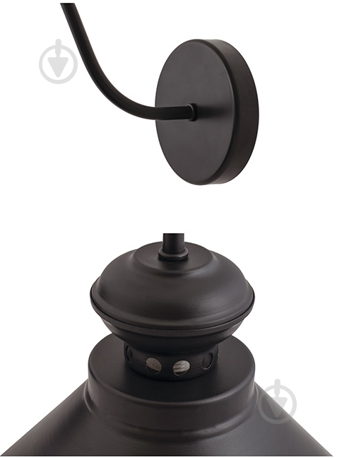 Бра Vesta Light 1x40 Вт E14 черный LOFT 17371 чорний - фото 3