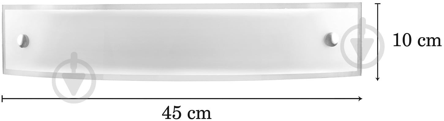 Светильник настенный Vesta Light НББ 2x40 Вт E27 белый 38102 - фото 2