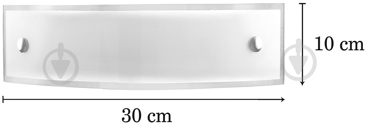 Светильник настенный Vesta Light НББ 1x60 Вт E27 белый 37102 - фото 2