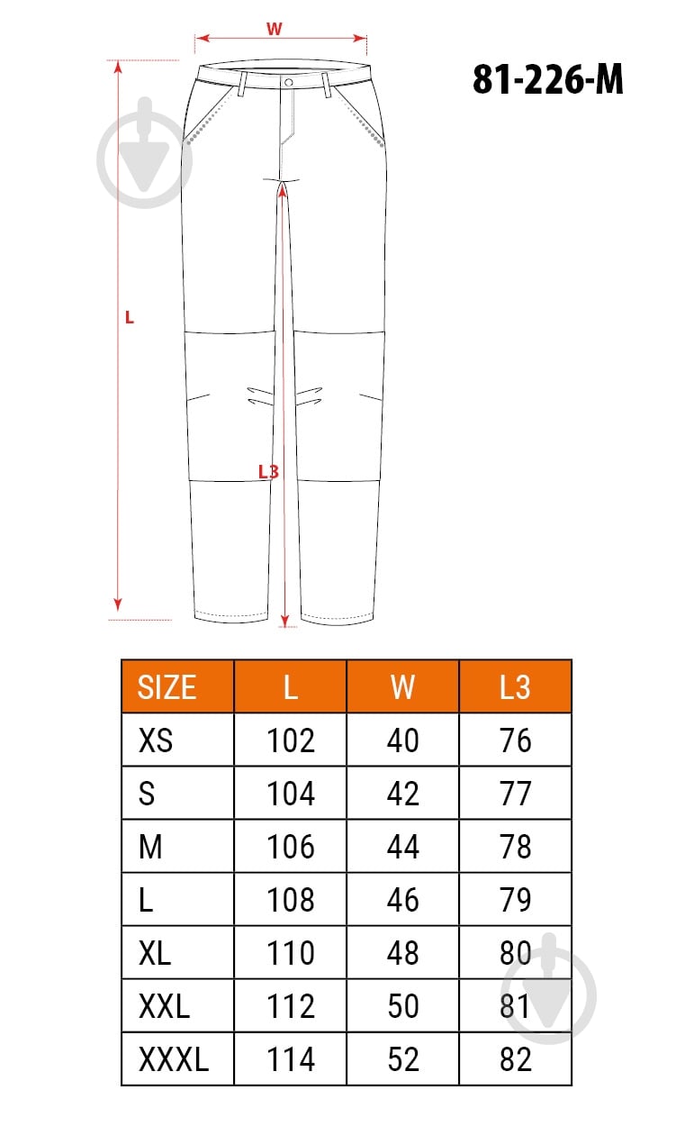 Брюки рабочие NEO tools Premium р. S 81-226 синий - фото 17