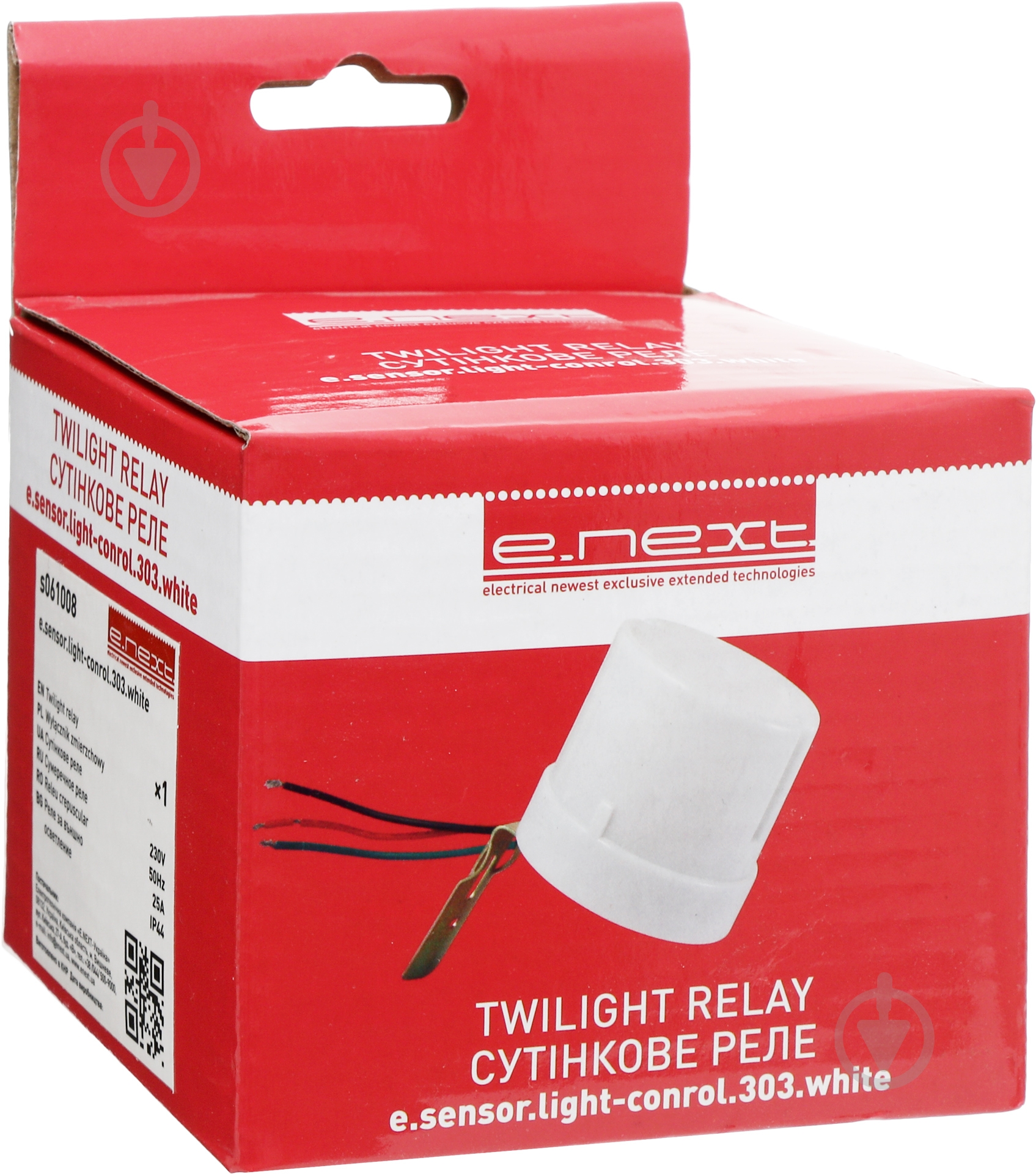 Сумеречное реле E.NEXT (e.sensor. light-conrol.303) s061008 - фото 4