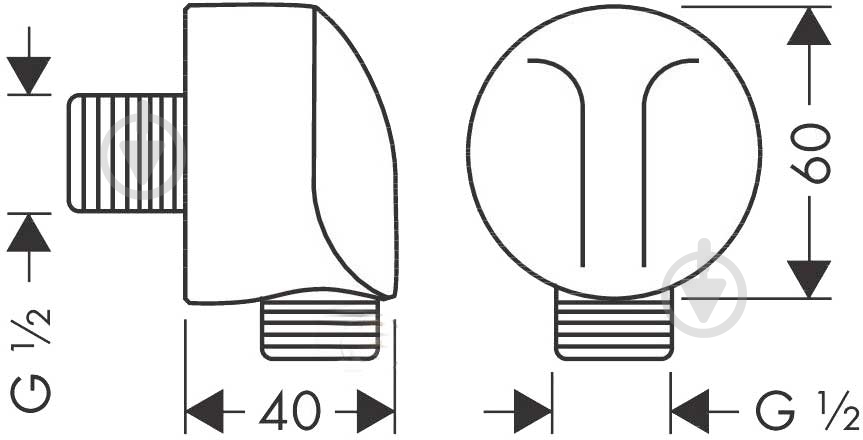 Набір для гігієнічного душу Hansgrohe Porter 32127111 - фото 5
