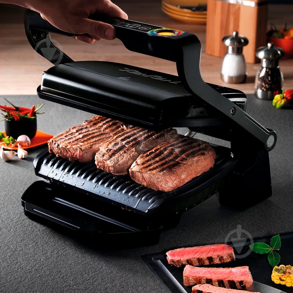 Гриль-барбекю Tefal OPTIGRILL+ GC712812 - фото 11