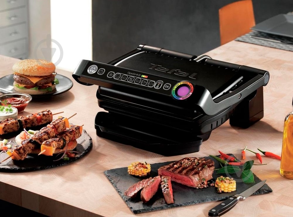 Гриль-барбекю Tefal OPTIGRILL+ GC712812 - фото 10