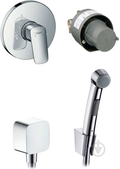 Набор для гигиенического душа Hansgrohe Logis 71666111 - фото 1