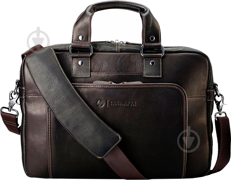 Сумка HP Elite Top Load 14" brown (T9H72AA) - фото 2 Сумка HP Elite Top Load 14" brown (T9H72AA) - фото 2