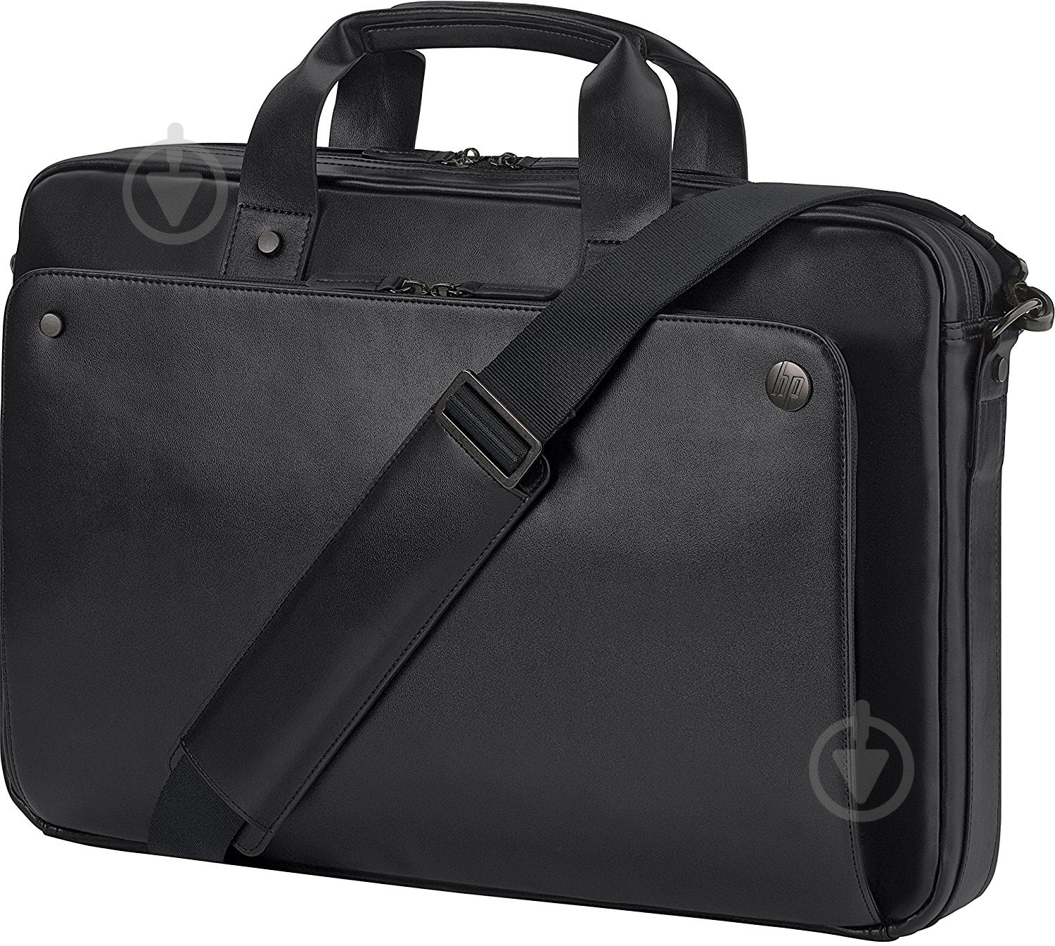 Сумка HP Exec Leather Top Load 17.3" black (P6N25AA) - фото 1 Сумка HP Exec Leather Top Load 17.3" black (P6N25AA) - фото 1