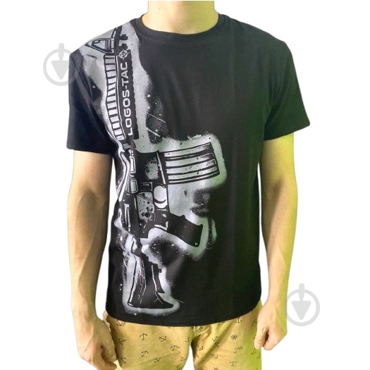 Футболка чоловіча LOGOS-Tac з принтом AR-15, 04-09-00-0075 р.XL black - фото 1