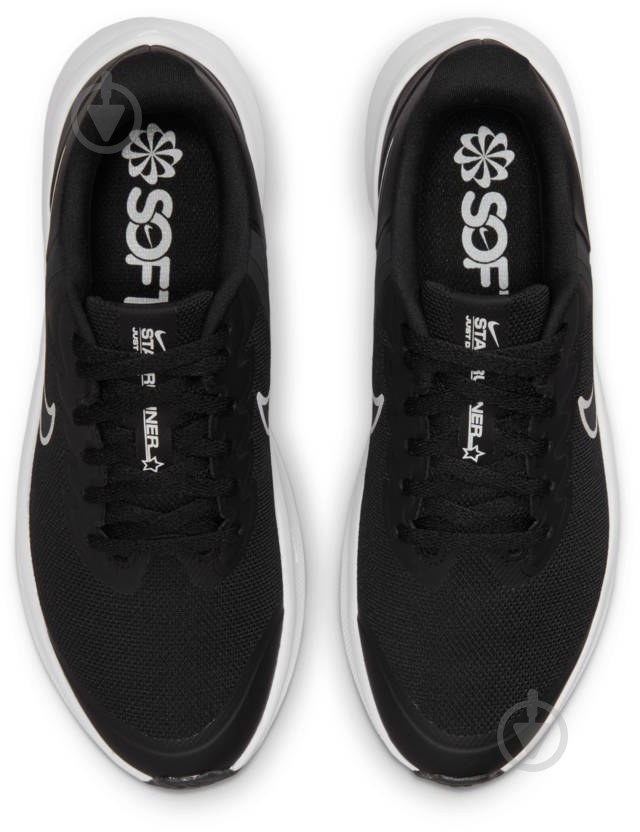 Кроссовки демисезонные Nike Star Runner 3 DA2776-003 р.36 черные - фото 7