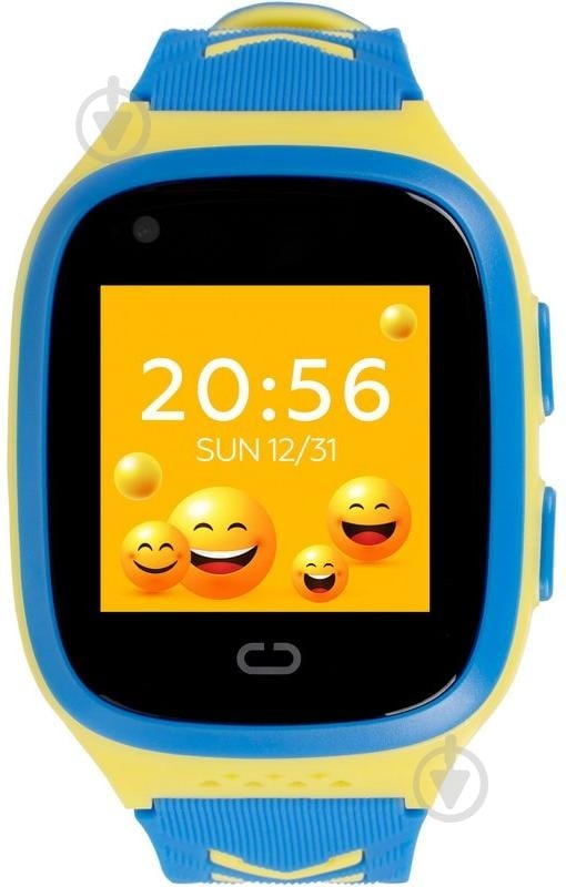 Смарт-годинник дитячий Gelius GPS/4G (IP67) yellow/blue (GP-PK006) - фото 13
