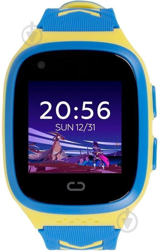 Смарт-годинник дитячий Gelius GPS/4G (IP67) yellow/blue (GP-PK006) - фото 15
