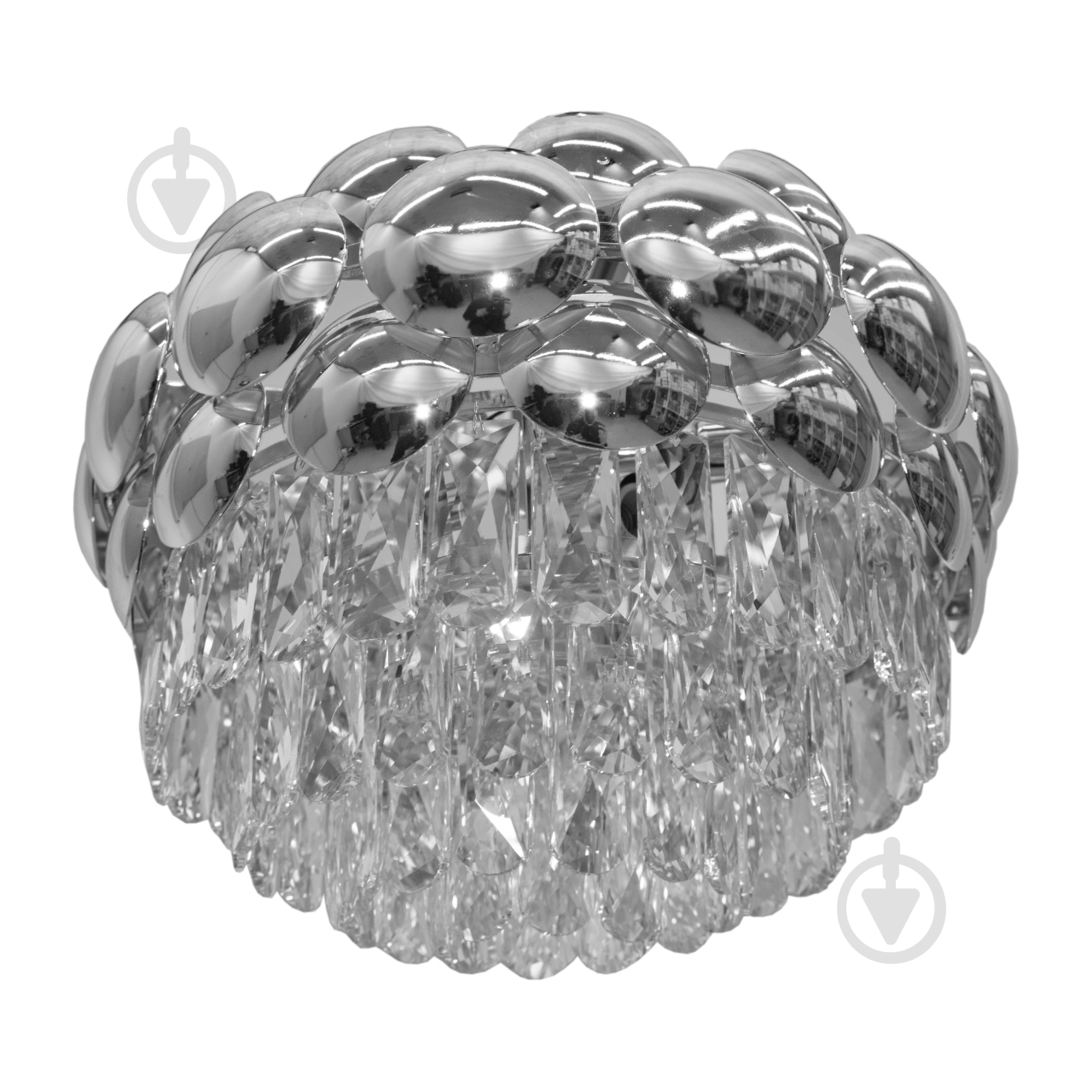 Люстра подвесная V-WATT VILLMARK CHR 6x40 Вт E14 хром - фото 2