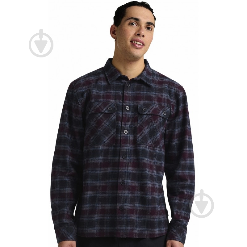Сорочка Jack Wolfskin BAJA FLANNEL SHIRT M A65028_T0003 р. L сливовий - фото 1 Сорочка Jack Wolfskin BAJA FLANNEL SHIRT M A65028_T0003 р. L сливовий - фото 1