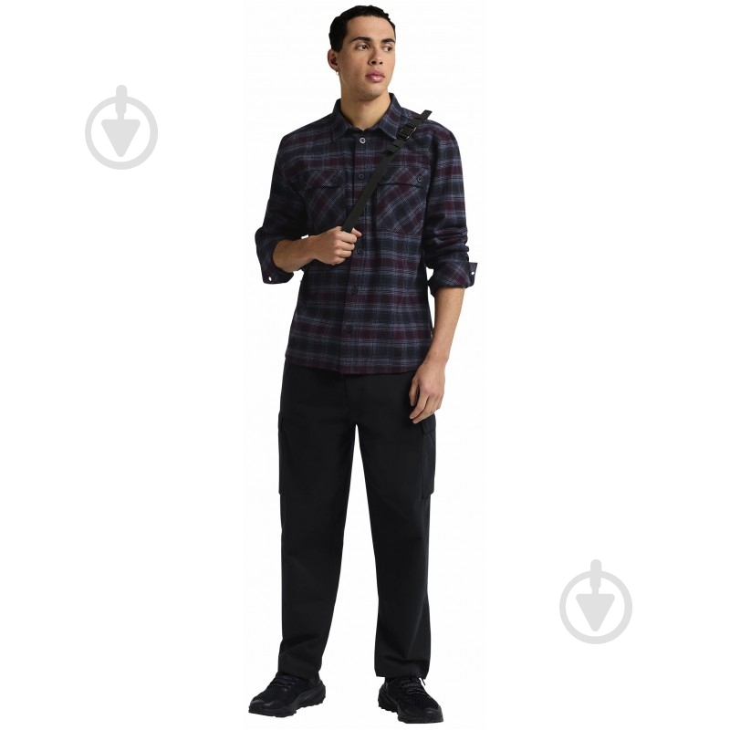 Сорочка Jack Wolfskin BAJA FLANNEL SHIRT M A65028_T0003 р. L сливовий - фото 2 Сорочка Jack Wolfskin BAJA FLANNEL SHIRT M A65028_T0003 р. L сливовий - фото 2