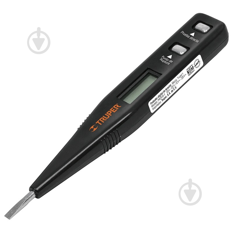 Тестер цифровой Truper 12-220V PROVO-1 - фото 1 Тестер цифровой Truper 12-220V PROVO-1 - фото 1